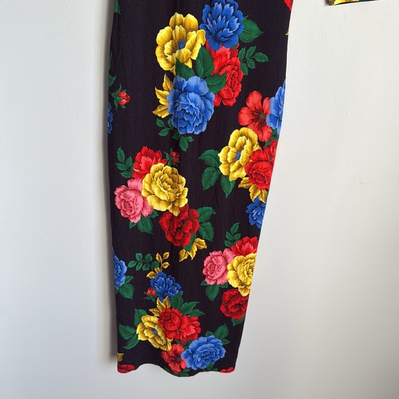 Alice + Olivia Delora Fitted Floral Crewneck Dress XS - Picture 4 of 15